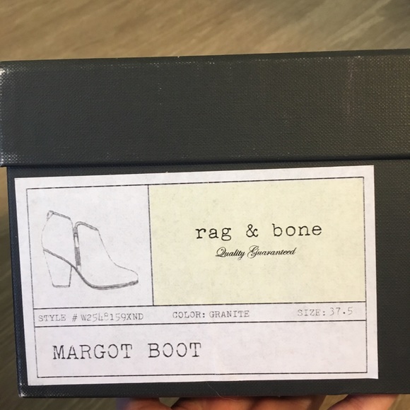 Rag and Bone distressed suede Margot booties - Picture 8 of 8